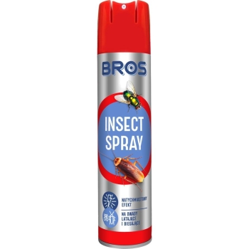 BROS-INSECT SPRAY 300ML MUCHY,KOMARY,KARALUCHY,MRÓWKI,PRUSAKI