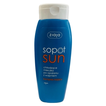 ZIAJA SOPOT SUN MLECZKO CHŁODZĄCE PO OPALANIU Z WAPNIEM 200ML