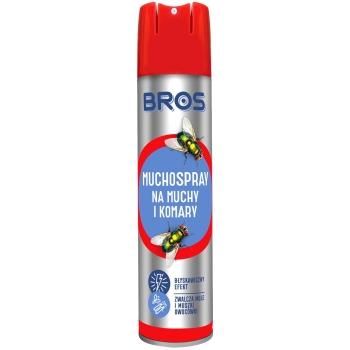 BROS MUCHO SPRAY ZWALCZA MUCHY I KOMARY 400ML